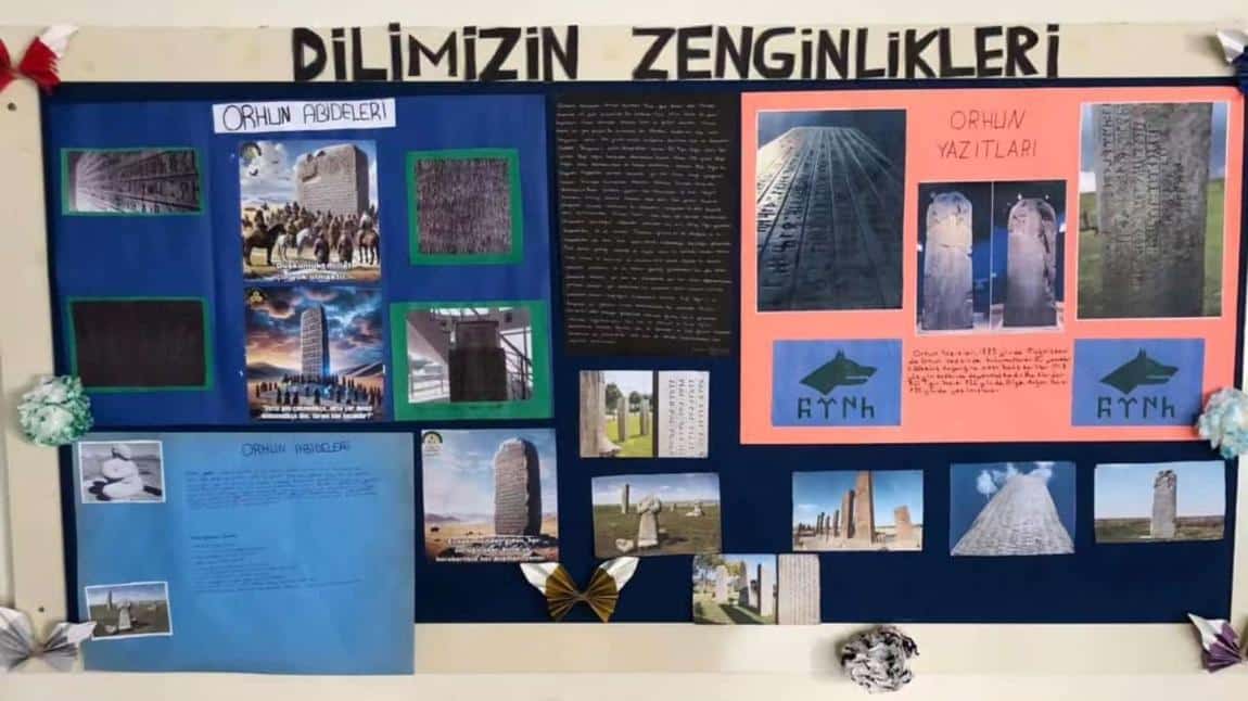 DİLİMİZİN ZENGİNLİKLERİ PROJESİ PANO ÇALIŞMASI 